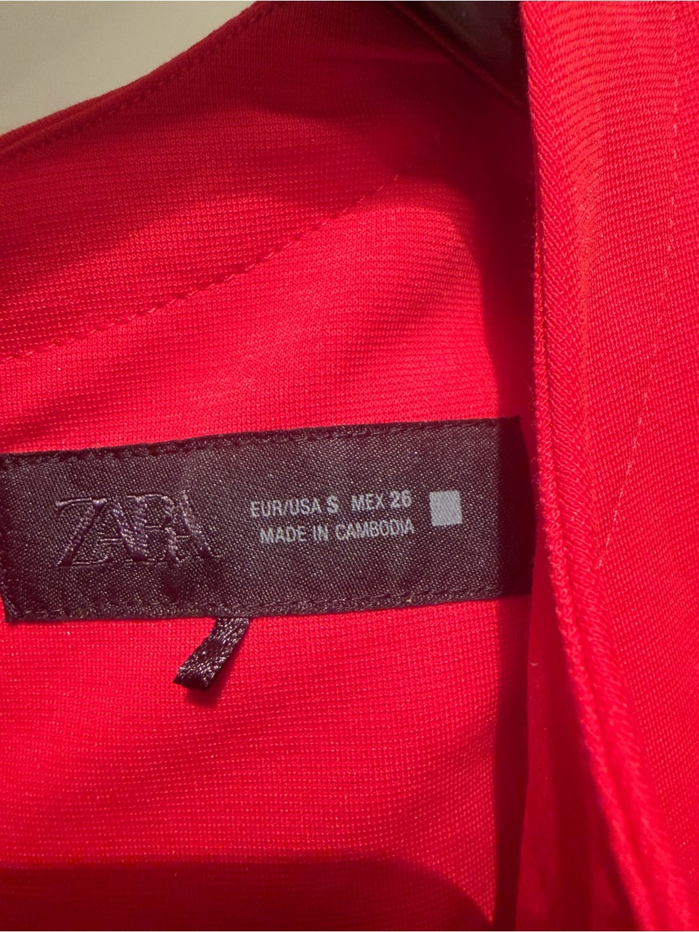 Zara Red Sleeveless Maxi Skirt - Picture 6 of 6